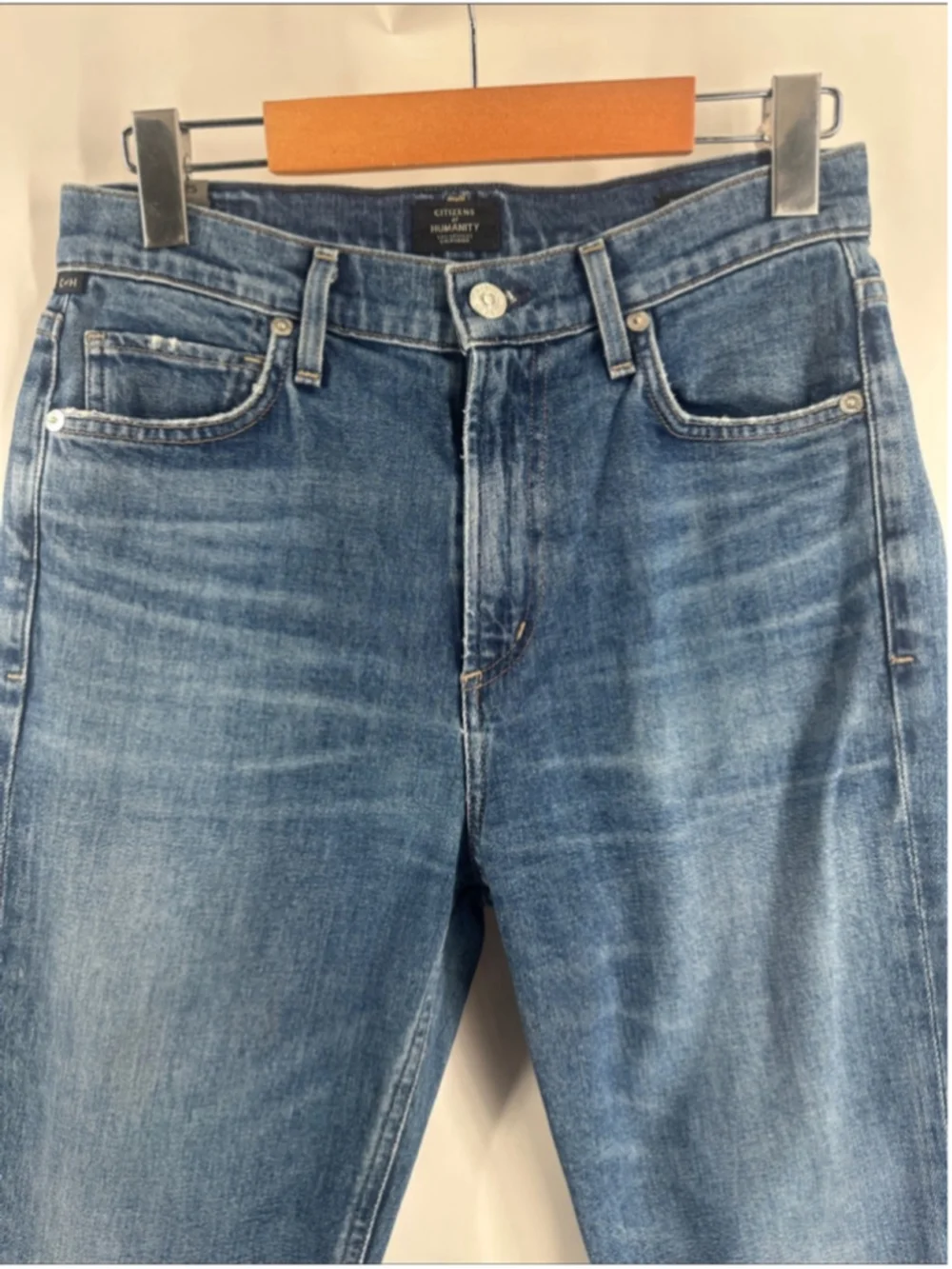 Citizens Of Humanity Demy cropped flare summer y2k minimalist classic sz 25